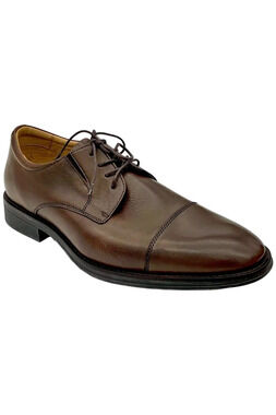 Flag Ltd. Men's Monroe Cap Toe Lace-Up Dress Shoes Brown - Medium